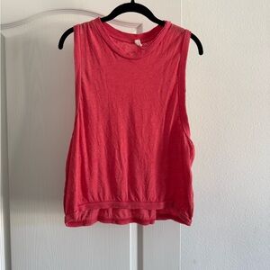 Free People Pink Muscle Tank SZ M